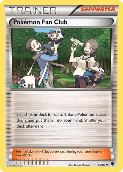 Pokemon Fan Club (Generations) Near Mint Reverse Holofoil