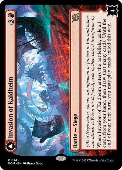 Invasion of Kaldheim (March of the Machine) Near Mint - Nick Nack's Full Frontal Attack