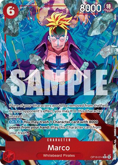 Marco (Alternate Art) (The Time of Battle) Near Mint Foil