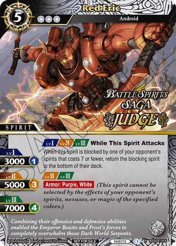 Red Eric (Judge Pack 2024 Vol. 1) (BSS04-056) [Launch & Event Promos]