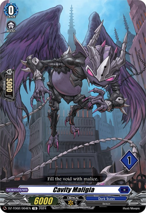 Cavity Maligia (1) (DZ-TD02/004EN) [Start Up Trial Deck: Dark States]