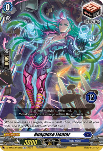 Buoyance Floater (12) (DZ-TD02/015EN) [Start Up Trial Deck: Dark States]