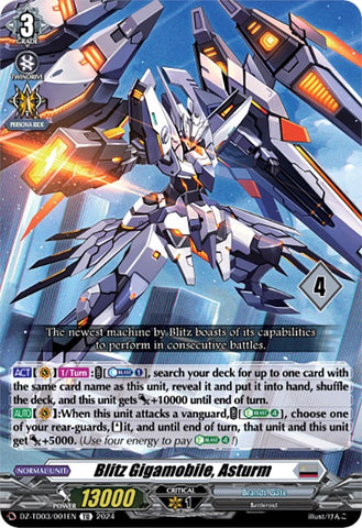 Blitz Gigamobile, Asturm (4) (DZ-TD03/001EN) [Start Up Trial Deck: Brandt Gate]