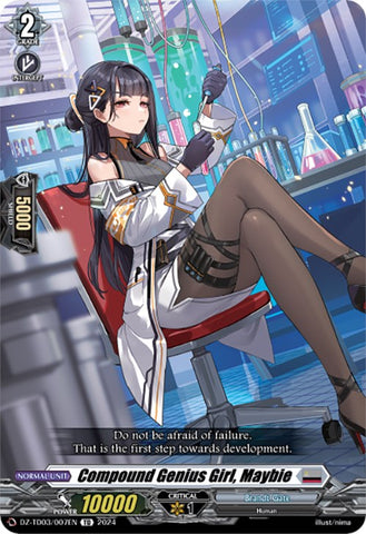 Compound Genius Girl, Maybie (DZ-TD03/007EN) [Start Up Trial Deck: Brandt Gate]