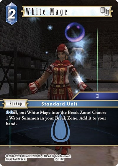 White Mage (Opus X) Near Mint Foil