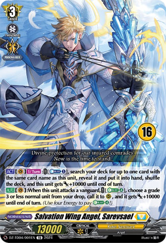 Salvation Wing Angel, Sarevsael (16) (DZ-TD04/001EN) [Start Up Trial Deck: Keter Sanctuary]