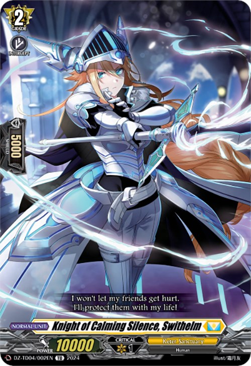 Knight of Calming Silence, Swithelm (DZ-TD04/002EN) [Start Up Trial Deck: Keter Sanctuary]