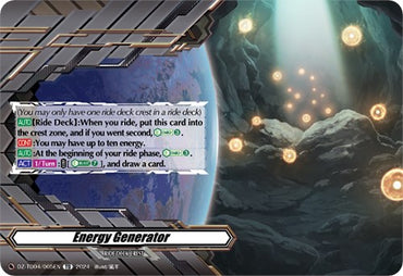 Energy Generator (DZ-TD04/005EN) [Start Up Trial Deck: Keter Sanctuary]