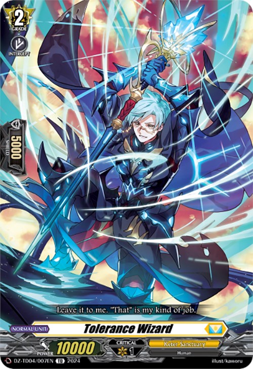 Tolerance Wizard (DZ-TD04/007EN) [Start Up Trial Deck: Keter Sanctuary]