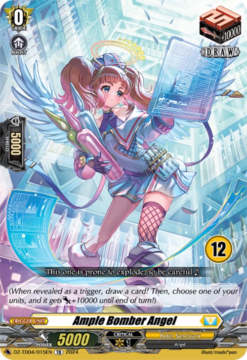 Ample Bomber Angel (12) (DZ-TD04/015EN) [Start Up Trial Deck: Keter Sanctuary]