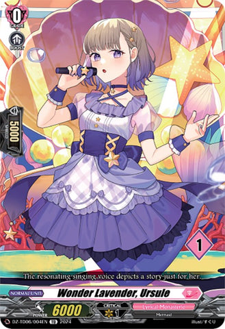 Wonder Lavender, Ursule (1) (DZ-TD06/004EN) [Start Up Trial Deck: Lyrical Monasterio]