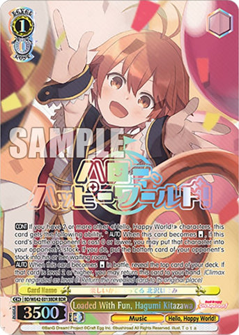 Loaded With Fun, Hagumi Kitazawa (BD/WE42-E013BDR BDR) [BanG Dream! Girls Band Party! Countdown Collection]