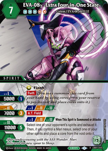 EVA-08y -Extra Four-in-One State- (CB01-035) [Collaboration Booster 01: Halo of Awakening]