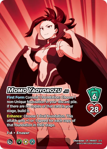 Momo Yaoyorozu (Serial Numbered) [Girl Power]