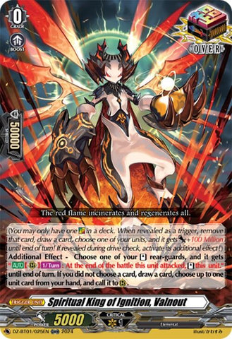 Spiritual King of Ignition, Valnout (ORR) (DZ-BT01/025EN) [Fated Clash]