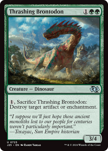 Thrashing Brontodon [Foundations Jumpstart]