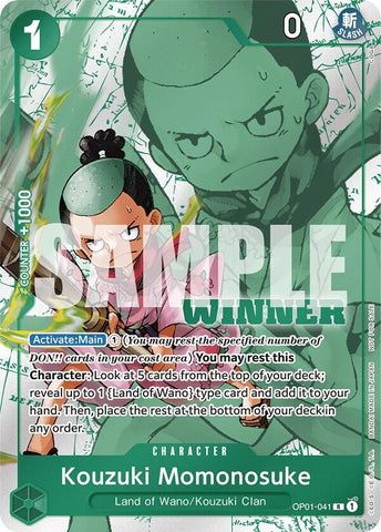 Kouzuki Momonosuke (Winner Pack Vol. 7) [One Piece Promotion Cards]