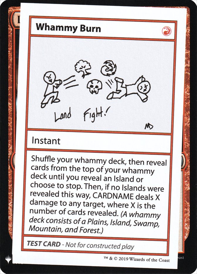 Whammy Burn [Cartes Mystery Booster Playtest] 