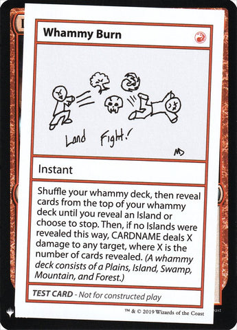 Whammy Burn [Cartes Mystery Booster Playtest] 