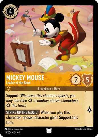 Mickey Mouse - Leader of the Band (15/204) [Ursula's Return]