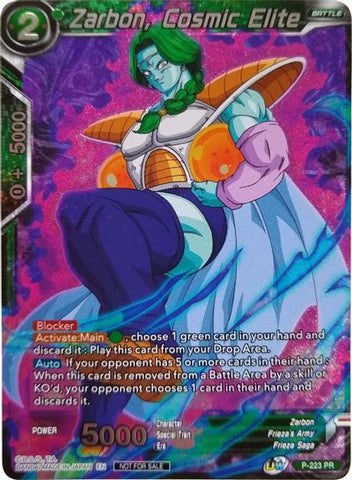 Zarbon, Elite cósmica (elección del jugador) (P-223) [Tarjetas de promoción] 