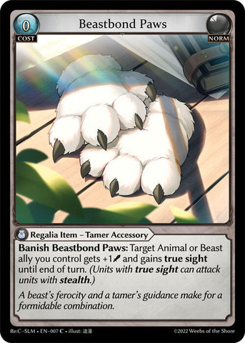 Beastbond Paws (007) [Silvie Re:Collection, Slime Sovereign]