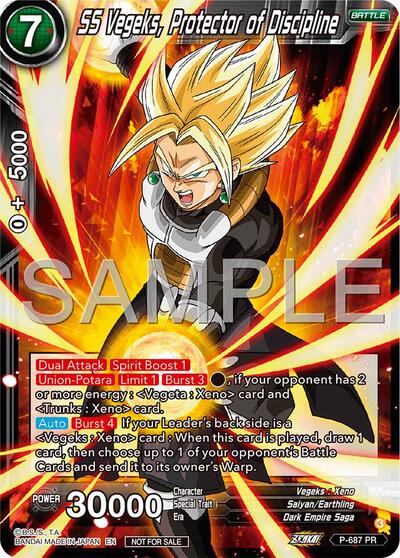 SS Vegeks, Protector of Discipline (Tournament Pack Vol.12) (Tournament Promotion Cards) Near Mint