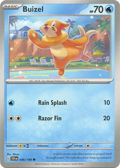 Buizel (Scarlet and Violet: Base Set) Near Mint