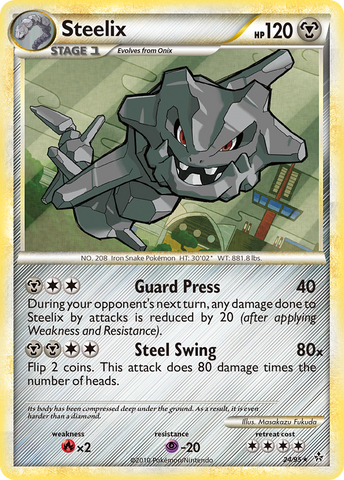 Steelix (24/95) [HeartGold &amp; SoulSilver: Unleashed] 