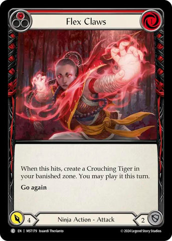 Flex Claws (Red) [MST179] (Part the Mistveil)