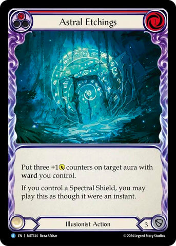 Astral Etchings (Red) [MST134] (Part the Mistveil)