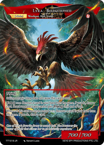 Lyka: Birdmorphed (TTT-018 JR) [Thoth of the Trinity]