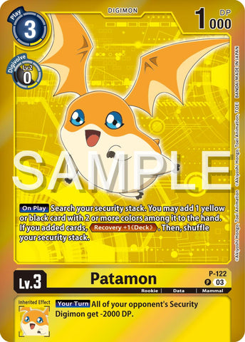 Patamon [P-122] (Digimon Adventure Box 2024) [Promotional Cards]