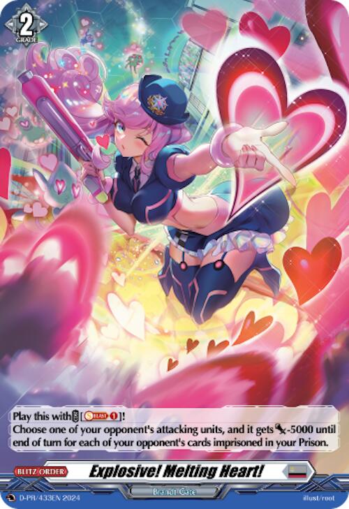 Explosive! Melting Heart! (Foil) (D-PR/433EN) [D Promo Cards]