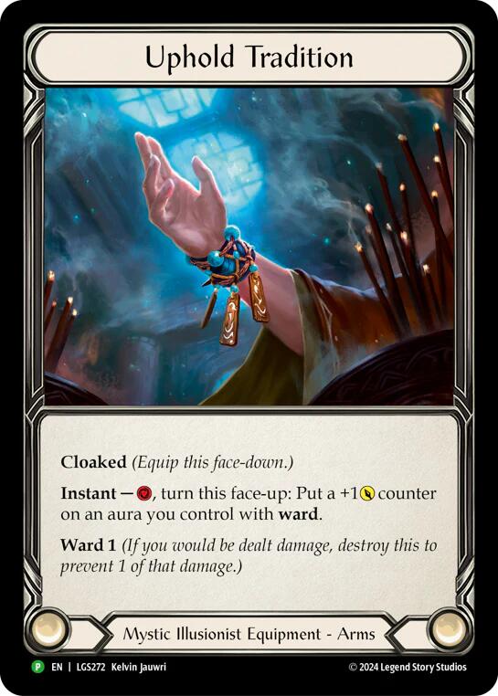 Uphold Tradition [LGS272] (Promo)  Rainbow Foil