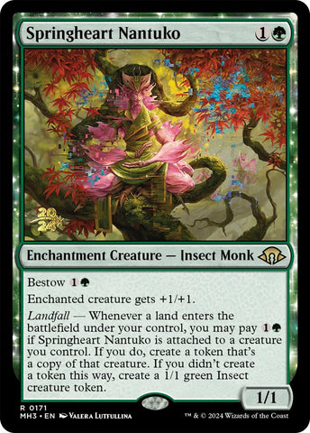 Springheart Nantuko [Modern Horizons 3 Prerelese Promos]