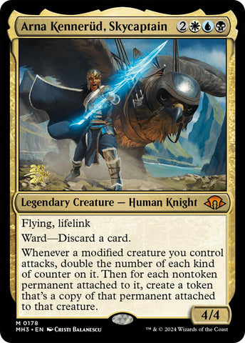 Arna Kennerud, Skycaptain [Modern Horizons 3 Prerelese Promos]