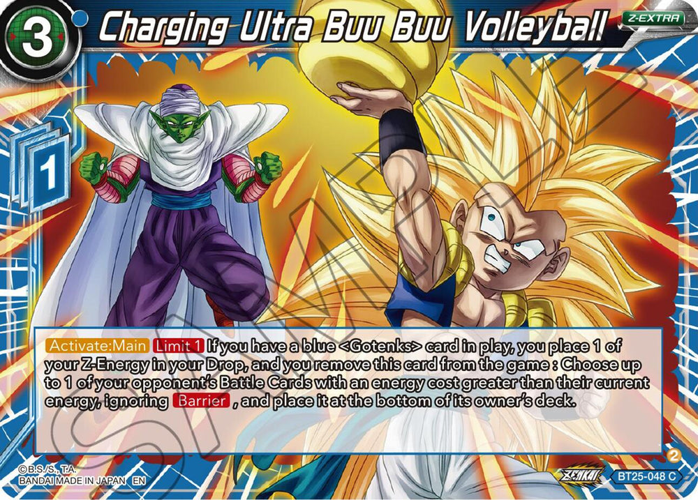 Charging Ultra Buu Buu Volleyball (BT25-048) [Legend of the Dragon Balls]