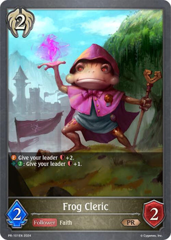 Frog Cleric (PR-101EN) [Promotional Cards]