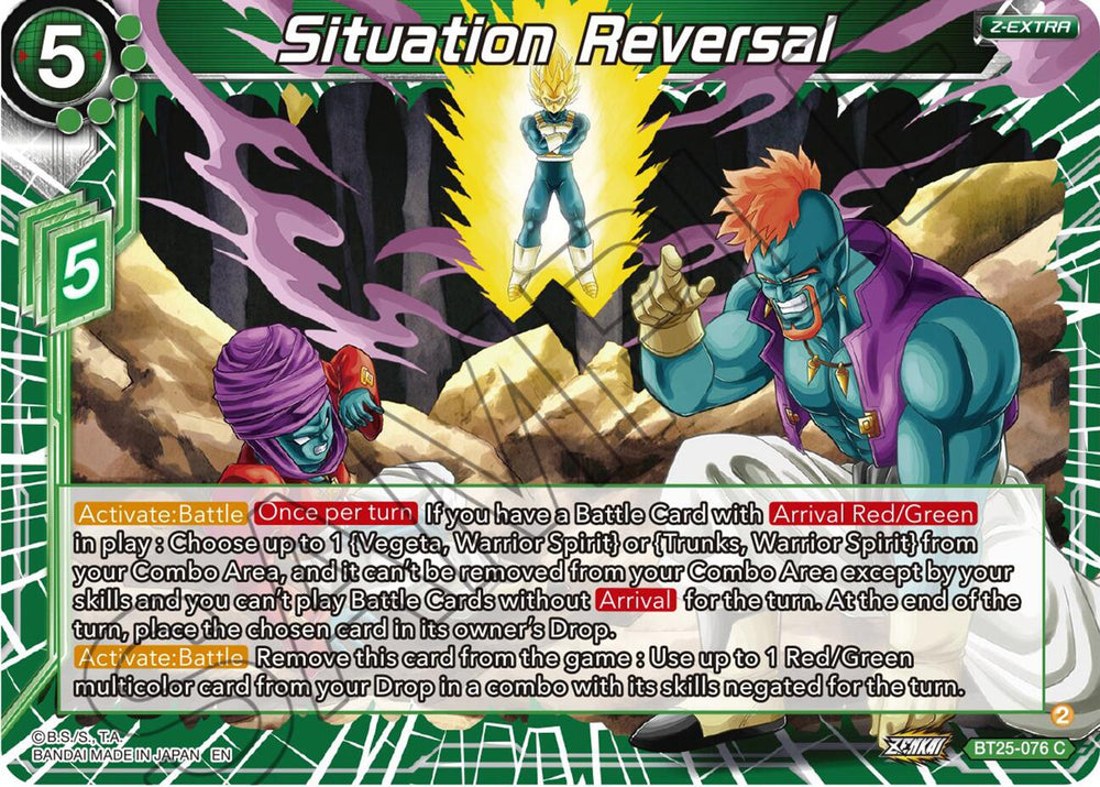 Situation Reversal (BT25-076) [Legend of the Dragon Balls]