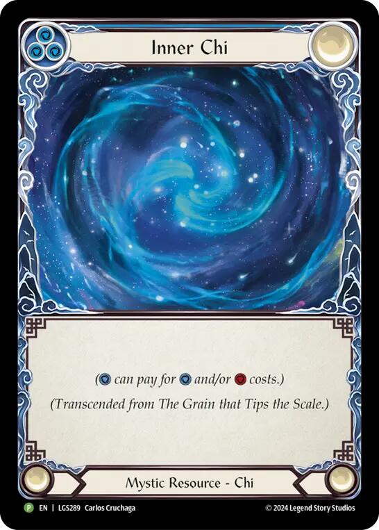 The Grain that Tips the Scale // Inner Chi [LGS289] (Promo)  Rainbow Foil