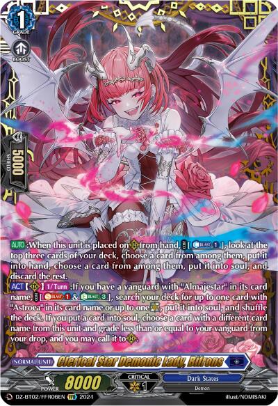 Clerical Star Demonic Lady, Bifrons (FFR) (DZ-BT02/FFR06EN) [Illusionless Strife]