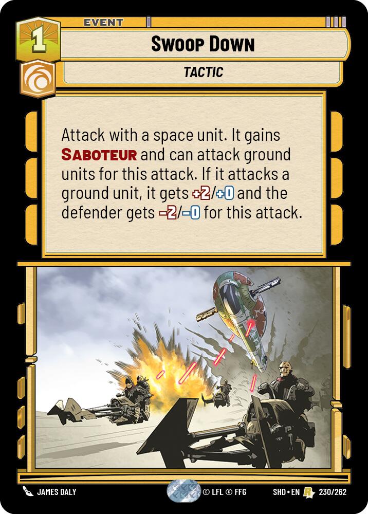 Swoop Down (230/262) [Shadows of the Galaxy]