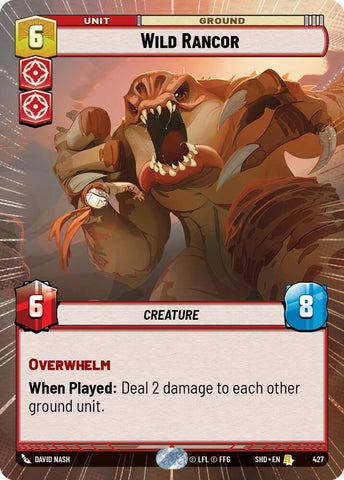 Wild Rancor (Hyperspace) (427) [Shadows of the Galaxy]