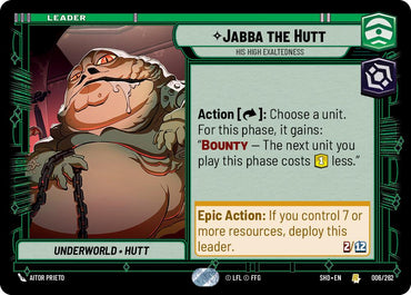 Jabba the Hutt - His High Exaltedness (006/262) [Shadows of the Galaxy]