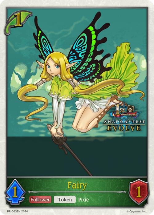Fairy (1st Anniversary Stamped) (PR-083EN) [Promotional Cards]