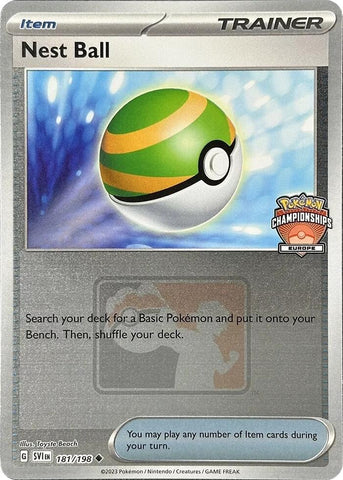 Nest Ball (181/198) (2024 Europe Championships) [League & Championship Cards]