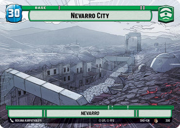 Nevarro City // Shield (Hyperspace) (300 // T04) [Shadows of the Galaxy]