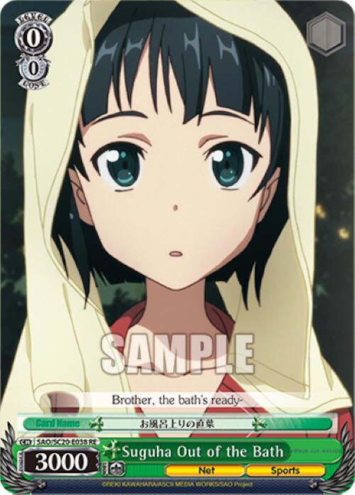 Suguha Out of the Bath [Sword Art Online Chronicle Set]