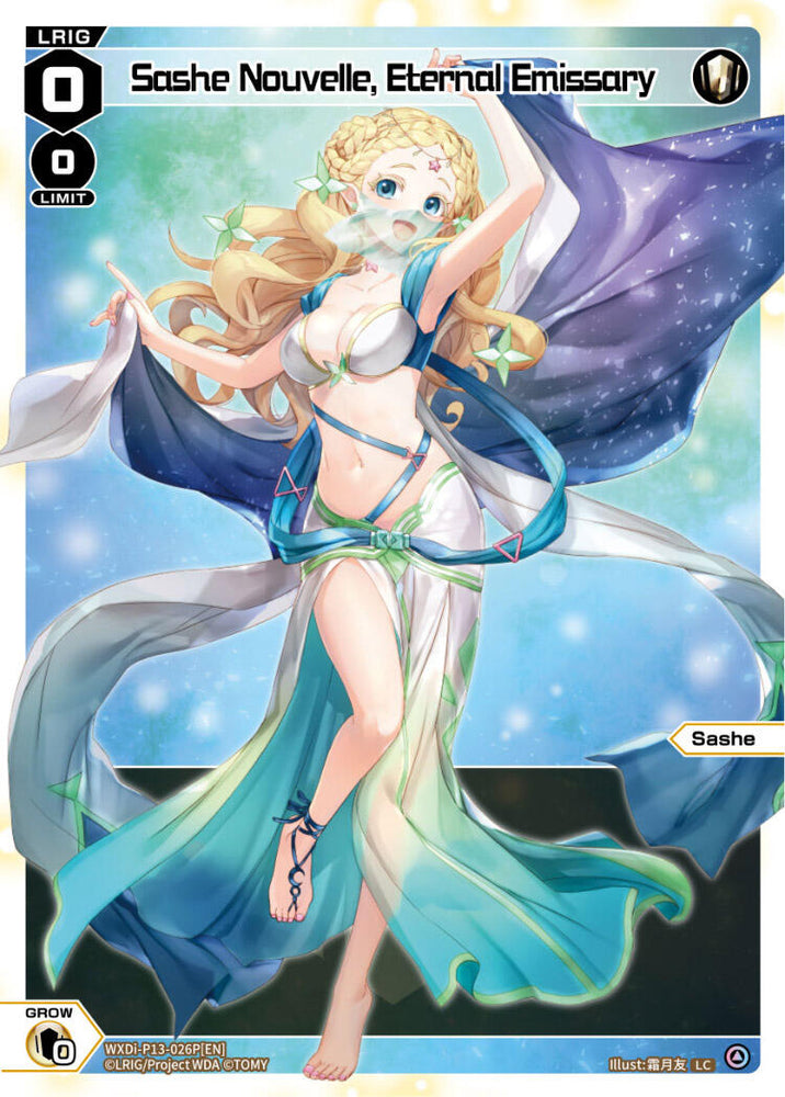 Sashe Nouvelle, Eternal Emissary (Parallel Foil) (WXDi-P13-026P[EN]) [Concord Diva]